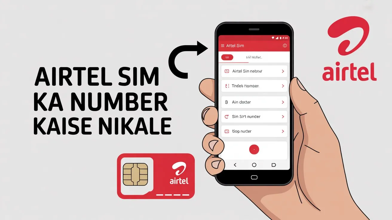 Airtel Sim Ka Number Kaise Nikale