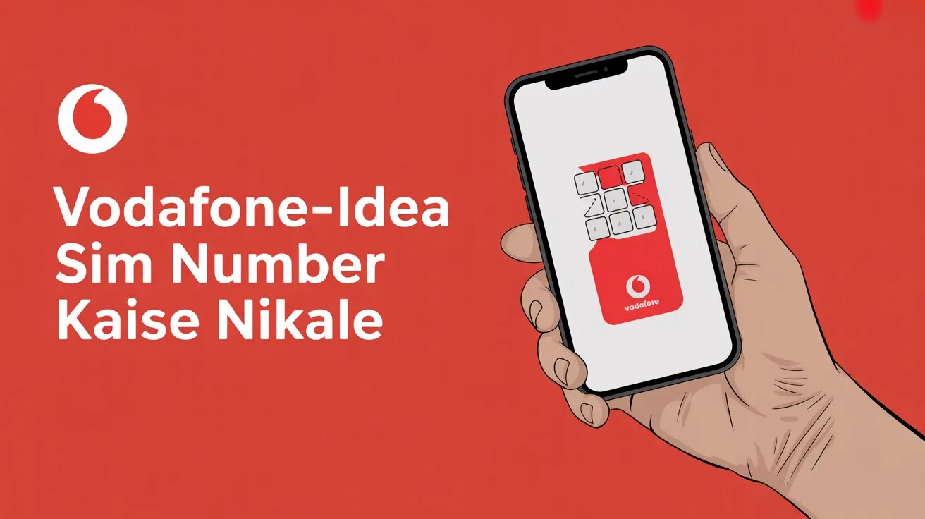 Vodafone-Idea Sim Number Kaise Nikale