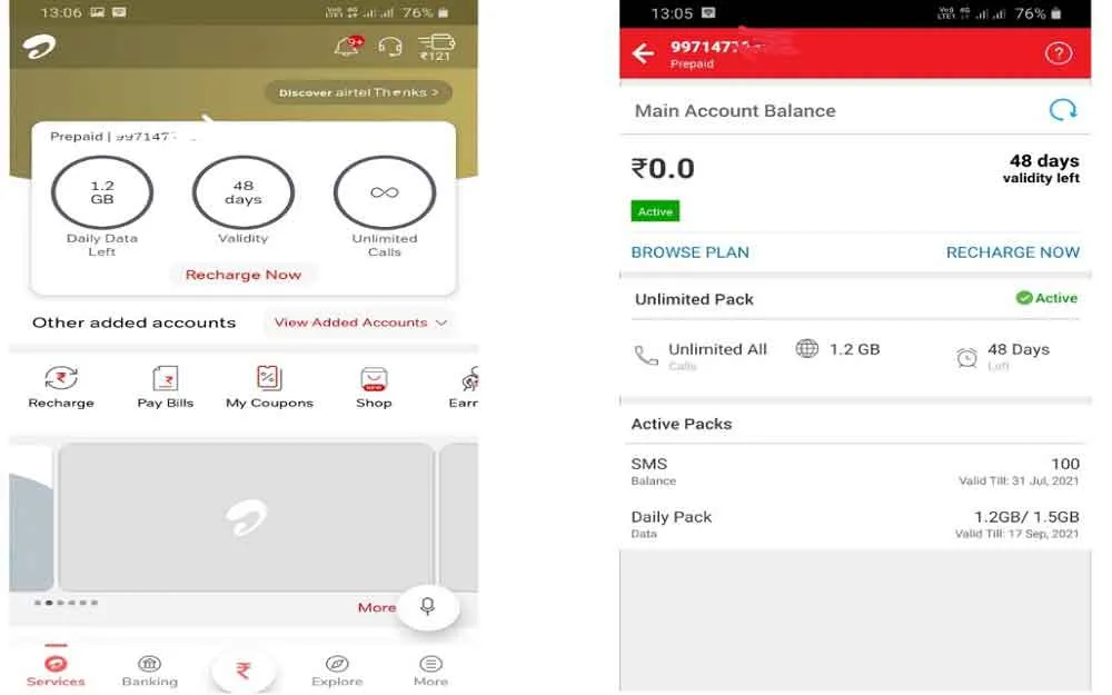 Airtel Ka Balance Kaise Check Kare